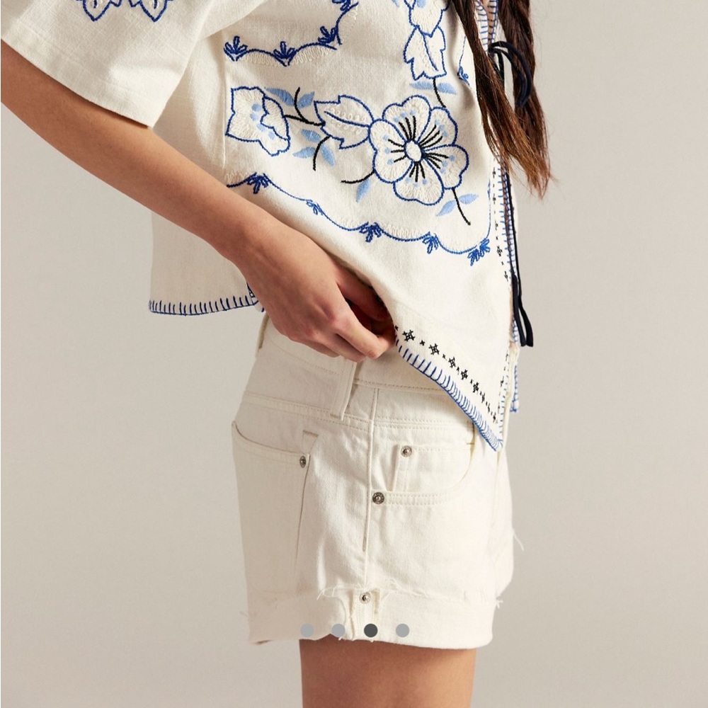 NWT! We The Free Cali Cuffed Shorties - Picture 3 of 9